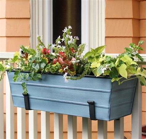 galvanized steel window box|Galvanized Window Box Planters You'll Love .